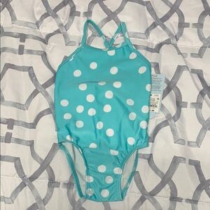Kids Swim Polka Dot Swimsuit